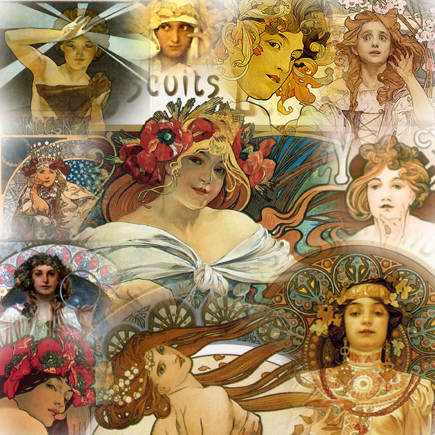 art nouveau. Secese : Art nouveau